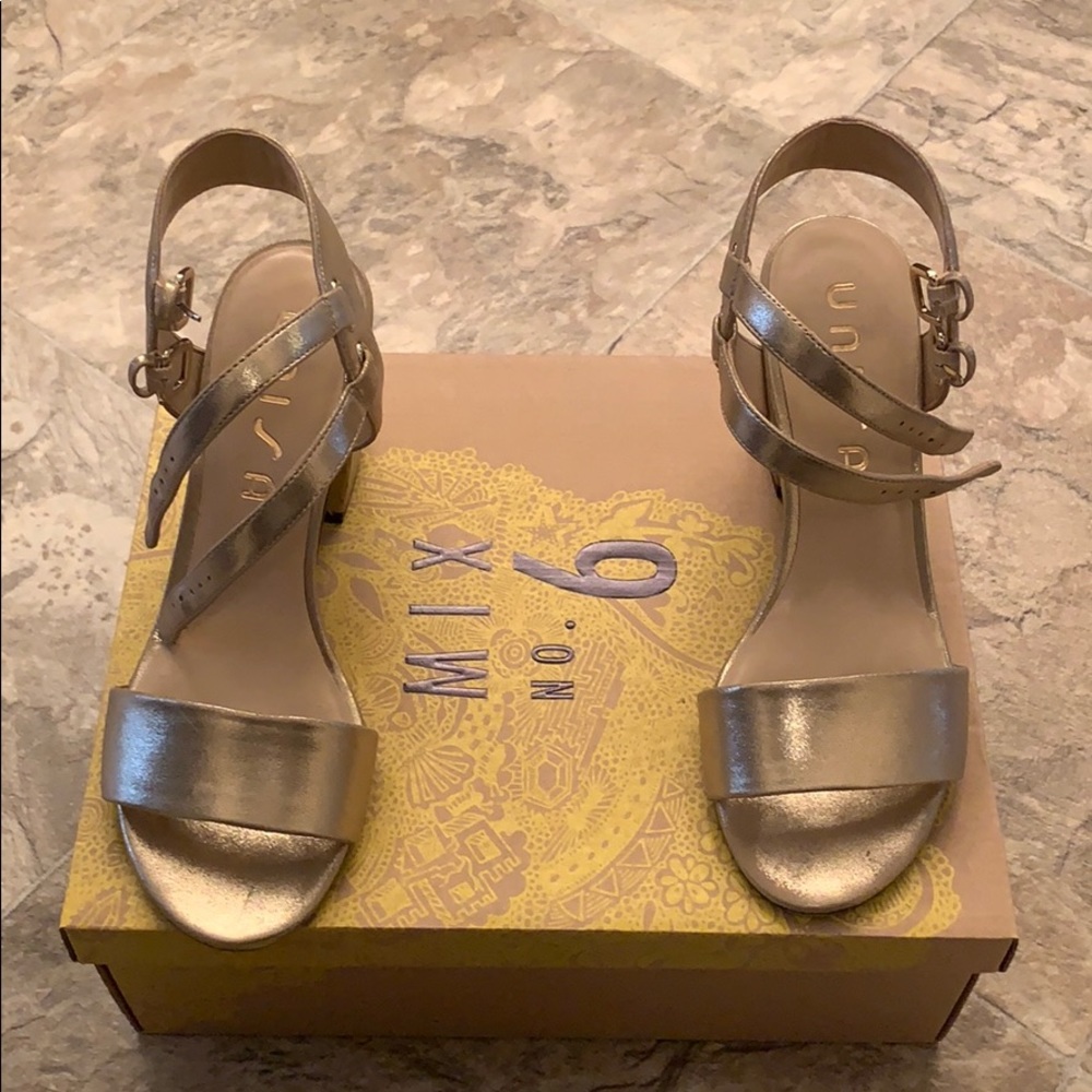 Gold Sandals